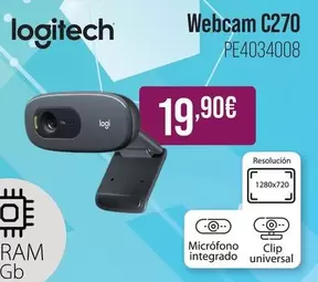 Logitech - Webcam C270