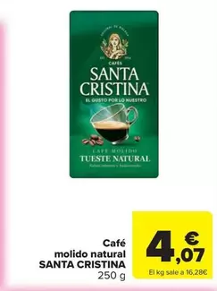 Santa Cristina - Cafe Molido Natural