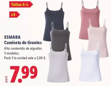 Esmara - Camiseta De Tirantes