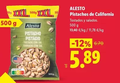 Alesto - Pistachos De California