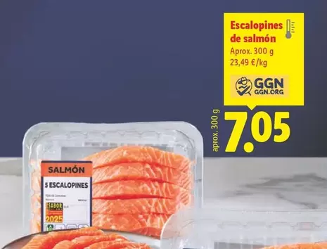 Escalopines De Salmón
