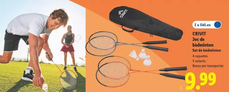 Crivit - Set De Bádminton