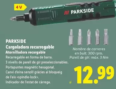 Parkside - Atornilladora Recargable