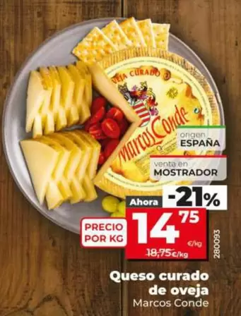 Marcos Conde - Queso Curado De Oveja
