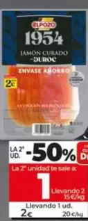 Elpozo - Jamón Curado 1954