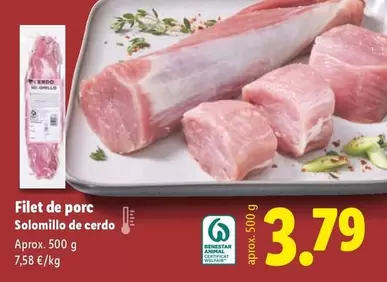 Solomillo De Cerdo