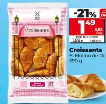El Molino De Dia - Croissants 