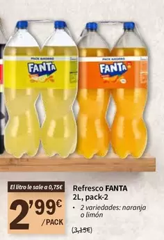 fanta - Refresco 2l