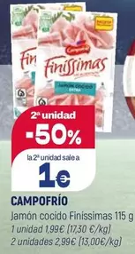 Campofrío - Jamon Cocido Finissimas