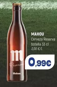 Mahou - Cerveza Reserva