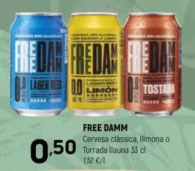 Free Damm - Cervesa Càssica