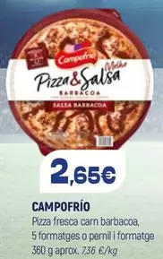 Campofrío - Pizza Fresca Carn Barbacoa