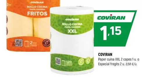 coviran - Paper Cuna Xxl 2 Caps