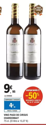 Pago De Cirsus - Vino Chardonnay