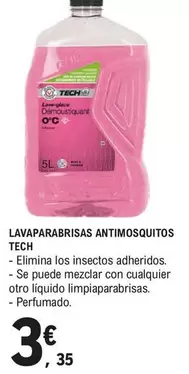 Tech - Lavaparabrisas Antimosquitos