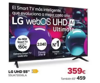 LG - UHD 55" 55UA73006LA