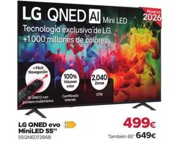 LG - QNED AQ MiniLED 55"