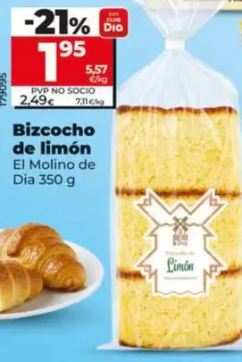 El Molino De Dia - Bizcocho De Limón