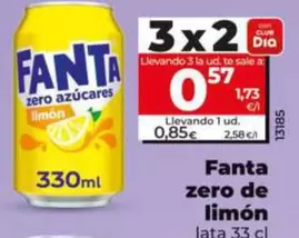 Fanta - Zero De Limón