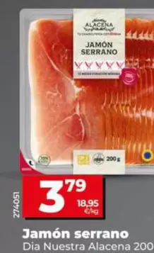 Dia Nuestra Alacena - Jamón Serrano