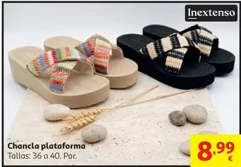 inextenso - Chancla Plataforma