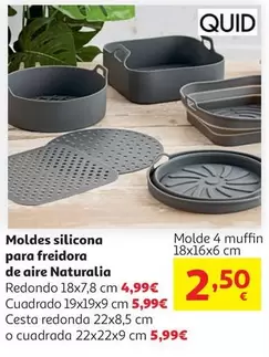 quid - Moldes Silicona Para Freidora De Aire Naturalia