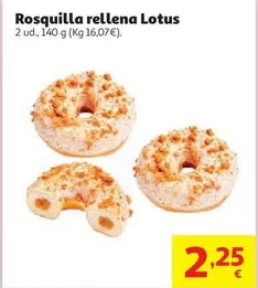 Lotus - Rosquilla Rellena