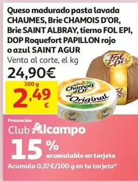 Queso Madurado Brie Chamois D'Or
