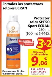 Ecran - Protector Solar Spf50 Sport