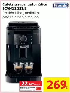 DeLonghi - Cafetera Super Automática ECAM12.12L.B