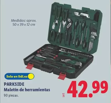 Parkside - Maletin De Herramientas