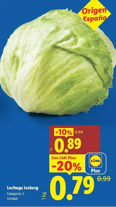 Lechuga Iceberg
