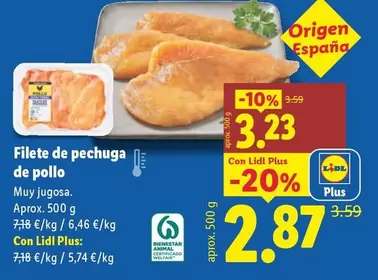 Filete De Pechuga De Pollo