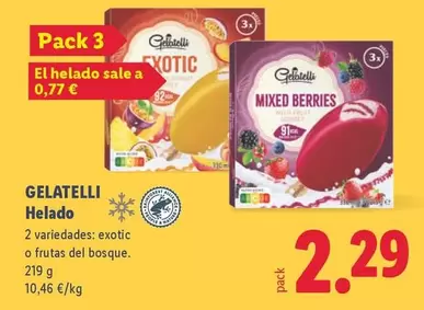 Gelatelli - Helado