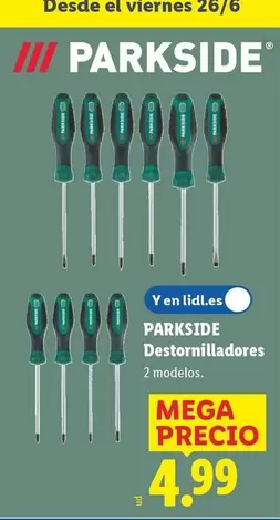 Parkside - Destornilladores