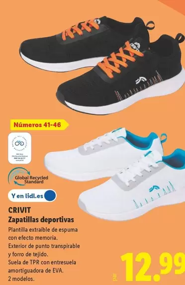 Crivit - Zapatillas Deportivas