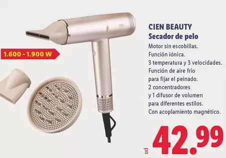 Cien Beauty - Secador De Pelo 