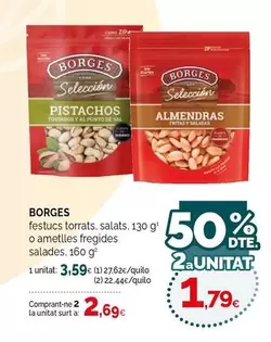 Borges - Festucs Torrats, Salats O Ametlles Fregides Salades