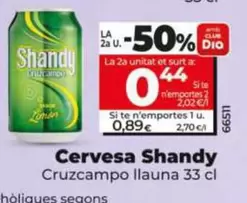 Cruzcampo - Cerveza Shandy