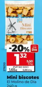 El Molino De Dia - Mini Biscotes
