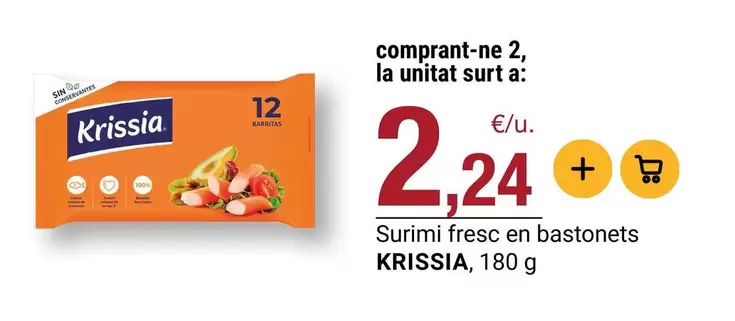 Krissia - Surimi Fresc En Bastonets
