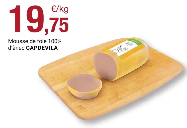 Capdevila - Mousse De Foie 100% D'anec