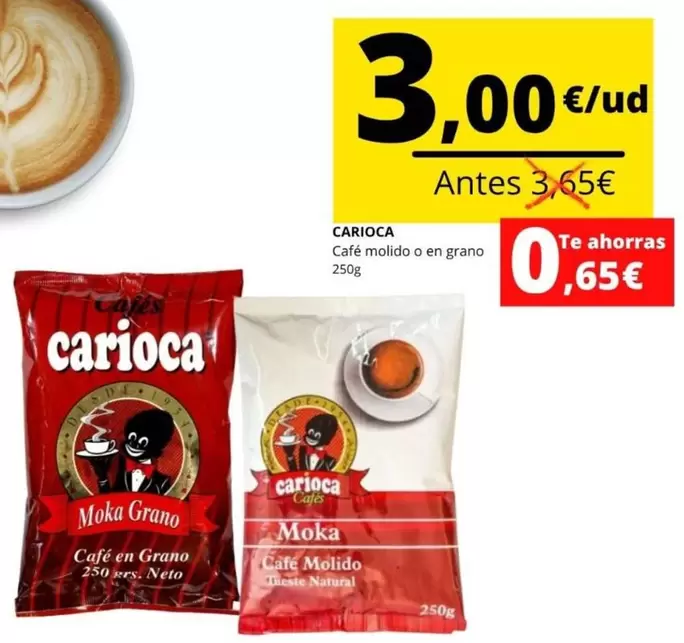 Carioca - Cafe Molido O En Grano