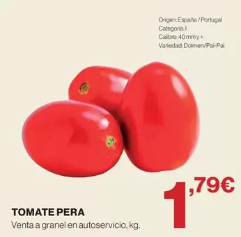 origen - Tomate Pera