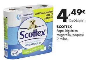 Scottex - Papel Higienico Megarollo