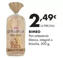 Bimbo - Pan Artesencia