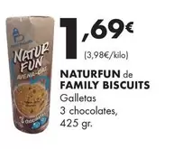 Family Biscuits - Naturfun Galletas 3 Chocolates