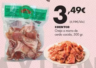 Coenyco - Oreja O Morro De Cerdo Cocido