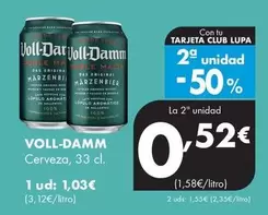 Voll-Damm - Cerveza