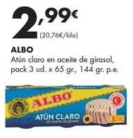 Albo - Atun Claro En Aceite De Girasol